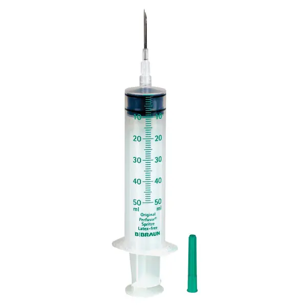 Perfusor Syringe 50 ml, with Aspiration Cannula - B.Braun 